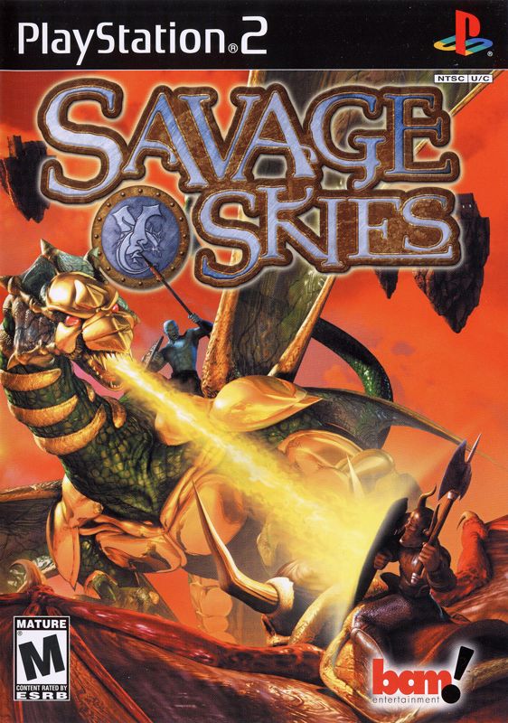 Savage Skies box art for Playstation 2